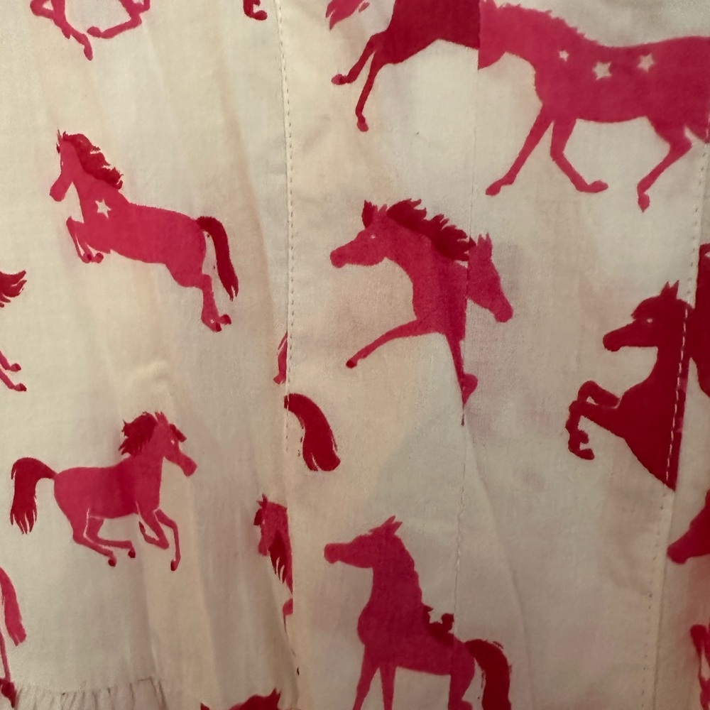 THML Pink and White Horse Print Mini Dress - Picture 12 of 12